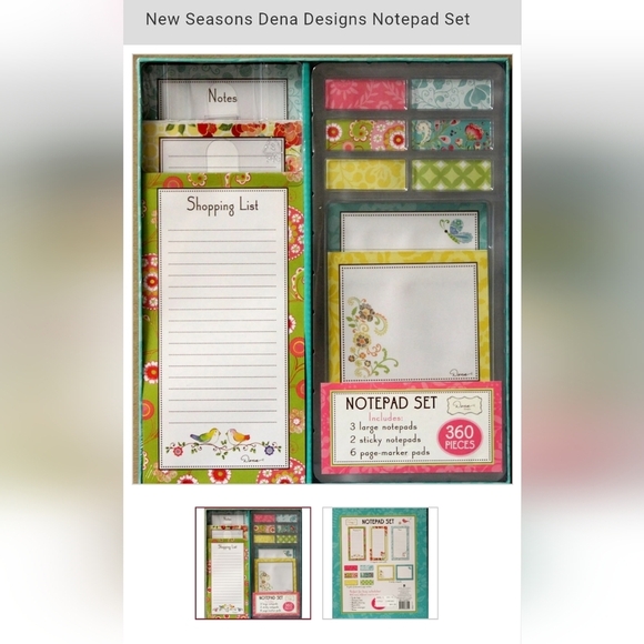 Dena Designs Notepad Set - Picture 3 of 3